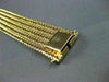 ANTIQUE WIDE 18KT YELLOW GOLD HAND CRAFTED WOVEN BRACELET STUNNING! #1903