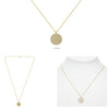 .41CT DIAMOND 14KT YELLOW GOLD ROUND PAVE MULTI ROW ADJUSTABLE FLOATING PENDANT
