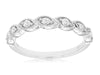 .22CT DIAMOND 14K WHITE GOLD 3D MARQUISE SHAPE FILIGREE DIAGONAL MULTI LEAF RING
