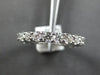 2.62CT DIAMOND 14K WHITE GOLD ROUND SHARED PRONG ETERNITY FUN ANNIVERSARY RING