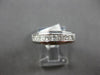 .34CT DIAMOND 14KT WHITE GOLD CLASSIC PRINCESS CHANNEL WEDDING ANNIVERSARY RING