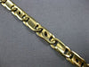 ESTATE LONG 14KT YELLOW GOLD 3D 3MM HANDCRAFTED FUN MENS BRACELET