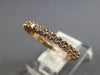 .30CT DIAMOND 14KT ROSE GOLD SEMI ETERNITY SHARED PRONG WEDDING ANNIVERSARY RING