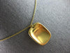 ESTATE 18KT YELLOW GOLD TIFFANY & CO RECTANGULAR CHARLES PERRY BAR LOVE NECKLACE