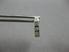 ANTIQUE .26CT DIAMOND 18K WHITE GOLD HANDCRAFTED FILIGREE SQUARE EARRINGS #28014