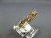 .58CT DIAMOND 14KT YELLOW GOLD ROUND & MARQUISE SHAPE ETERNITY ANNIVERSARY RING