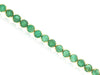 ESTATE 3.5CT AAA EMERALD 14KT YELLOW GOLD 3D ROUND CLASSIC TENNIS BRACELET