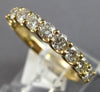 1.16CT DIAMOND 14KT YELLOW GOLD 3D SEMI ETERNITY LUCIDA WEDDING ANNIVERSARY RING
