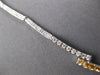3.24CT DIAMOND & AAA YELLOW SAPPHIRE 14KT WHITE GOLD CRISS CROSS LOVE NECKLACE