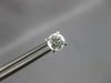 1.05CT DIAMOND 14KT WHITE GOLD 3D ROUND SOLITAIRE SCREWBACK STUD EARRINGS #21251