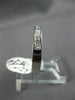 .59CT DIAMOND 14KT WHITE GOLD 3D 3MM PRINCESS CHANNEL WEDDING ANNIVERSARY RING