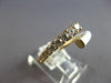 .43CT DIAMOND & WHITE ENAMEL 14K YELLOW GOLD GRADUATING JOURNEY CRISS CROSS RING