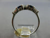 .30CT DIAMOND AND AAA SAPPHIRE 14KT WHITE GOLD ROUND & BAGUETTE ANNIVERSARY RING