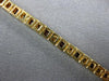 6.86CT DIAMOND & AAA RUBY 14KT YELLOW GOLD 3D CHANNEL INVISIBLE TENNIS BRACELET