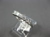 .69CT DIAMOND 14KT WHITE GOLD PRINCESS INVISIBLE PRONG WEDDING ANNIVERSARY RING
