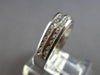 .35CT DIAMOND 14KT WHITE GOLD CHANNEL DOME SHAPE 2 ROW WEDDING ANNIVERSARY RING
