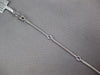 ESTATE LARGE .67CT DIAMOND 18KT WHITE GOLD GRADUATING MOON LOVE FLOATING PENDANT