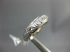 .35CT DIAMOND 14KT WHITE GOLD 3D PRINCESS 5 STONE FILIGREE ANNIVERSARY RING 1337