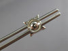 ESTATE LARGE 1CT DIAMOND 14K WHITE GOLD INVISIBLE SQUARE SCREWBACK STUD EARRINGS