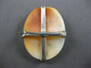 ANTIQUE EXTRA LARGE HANDCRAFTED SILVER 3D LADY CAMEO BROOCH PIN #27984