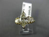 ESTATE 1.85CT MARQUISE CUT DIAMOND 14KT WHITE GOLD 3D GRADUATING ENGAGEMENT RING