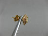 ESTATE 1.4CT PINK & FANCY YELLOW DIAMOND 18K ROSE GOLD DOUBLE HALO STUD EARRINGS