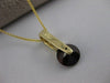 ANTIQUE 2.12CTW DIAMOND GARNET 14K YELLOW GOLD ART DECO PENDANT + CHAIN ##843