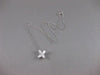 ANTIQUE 1.30CT DIAMOND 14K WHITE GOLD MARQUISE FLOWER PENDANT F VVS CHAIN #2034