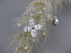 ANTIQUE 1.30CT DIAMOND 14K WHITE GOLD MARQUISE FLOWER PENDANT F VVS CHAIN #2034