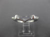 .28CT BAGUETTE DIAMOND 14KT WHITE GOLD 3D V SHAPE WEDDING ANNIVERSARY RING 26059
