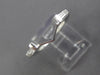 .28CT BAGUETTE DIAMOND 14KT WHITE GOLD 3D V SHAPE WEDDING ANNIVERSARY RING 26059
