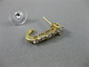 ESTATE .50CT BAGUETTE & ROUND DIAMOND 14KT YELLOW GOLD 3D STAR HANGING EARRINGS