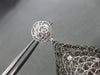 ESTATE EXTRA LARGE .36CT DIAMOND 14KT WHITE & BLACK GOLD WOVEN HANGING EARRINGS