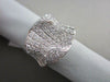 ANTIQUE 18KT WIDE WAVY LOOK 2.35CT DIAMOND WHITE GOLD RING SPECIAL!!!!!!