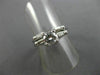 ANTIQUE .74CT ROUND & BAGUETTE DIAMOND 18KT GOLD ENGAGEMENT WEDDING RING #21860