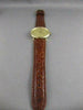 ESTATE LONGINES SWISS QUARTZ GOLD FILLED MENS WATCH CROCODILE BAND 35MM #21586