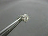 ESTATE 1.0CT DIAMOND 14K WHITE GOLD SOLITAIRE STUD EARRINGS 5mm BEAUTIFUL #16585