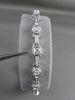 ANTIQUE 14KT WIDE 1.04CTW DIAMOND FILIGREE SQUARE & ROUND BRACELET