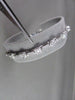 ANTIQUE 14KT WIDE 1.04CTW DIAMOND FILIGREE SQUARE & ROUND BRACELET