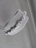 ANTIQUE 14KT WIDE 1.04CTW DIAMOND FILIGREE SQUARE & ROUND BRACELET