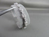 ANTIQUE 14KT WIDE 1.04CTW DIAMOND FILIGREE SQUARE & ROUND BRACELET