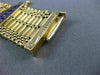 ANTIQUE WIDE BLUE ENAMEL & PEARL 14KT YELLOW GOLD BRACELET FILIGREE TASSEL #666