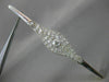ANTIQUE EXTRA LARGE 2.25CT OLD MINE DIAMOND 18KT 2 TONE GOLD FILIGREE BROOCH PIN
