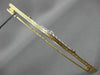 ANTIQUE EXTRA LARGE 2.25CT OLD MINE DIAMOND 18KT 2 TONE GOLD FILIGREE BROOCH PIN