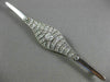 ANTIQUE EXTRA LARGE 2.25CT OLD MINE DIAMOND 18KT 2 TONE GOLD FILIGREE BROOCH PIN