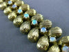 ANITQUE WIDE & LONG AAA AUSTRALIAN OPAL 14KT YELLOW GOLD CLASSIC BRACELET #640