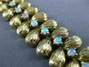 ANITQUE WIDE & LONG AAA AUSTRALIAN OPAL 14KT YELLOW GOLD CLASSIC BRACELET #640