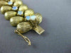 ANITQUE WIDE & LONG AAA AUSTRALIAN OPAL 14KT YELLOW GOLD CLASSIC BRACELET #640