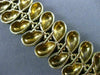 ANITQUE WIDE & LONG AAA AUSTRALIAN OPAL 14KT YELLOW GOLD CLASSIC BRACELET #640