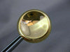 ESTATE EXTRA LARGE 18KT YELLOW GOLD 3D CLASSIC CIRCULAR ITALIAN CLIP ON EARRINGS